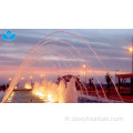 Dewy Laminaire sauter de jet d'eau de la fontaine arche de fontaine